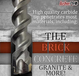 SDS Max Drill Bits for Fast Concrete and Rock Drilling (1 Size)