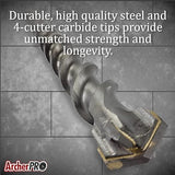 SDS Max Drill Bits for Fast Concrete and Rock Drilling (1 Size)