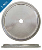 Bullnose Tile Blades for Wet Saw, Diamond Profile Wheels (2 Sizes)