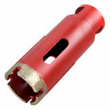 Dry Diamond Core Bits with Side Strips for Stone Drilling (10 Sizes)