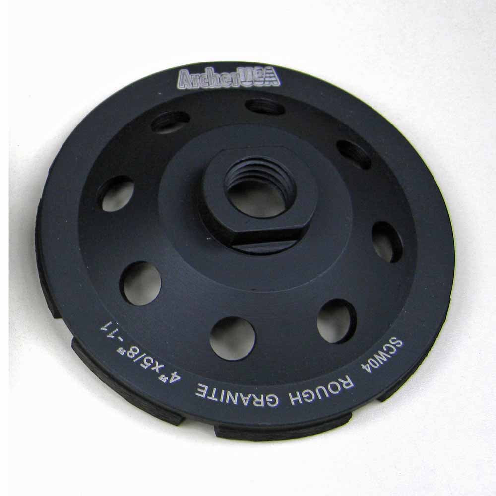 A GRIND R1 6本(#5-PW) DG s200 Single Row Diamond Grinding Cup Wheel for Low Cost Rough Work
