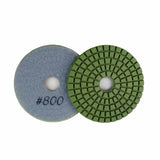 Wet Diamond Polish Pads 3 in. for Marble and Granite Polishing (8 Grits)