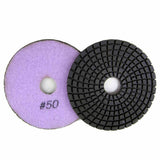 Wet Diamond Polish Pads 4 in. for Marble and Granite Polishing (8 Grits)