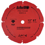 Fiber Cement Siding Saw Blade 12" x 1" x 8 Teeth