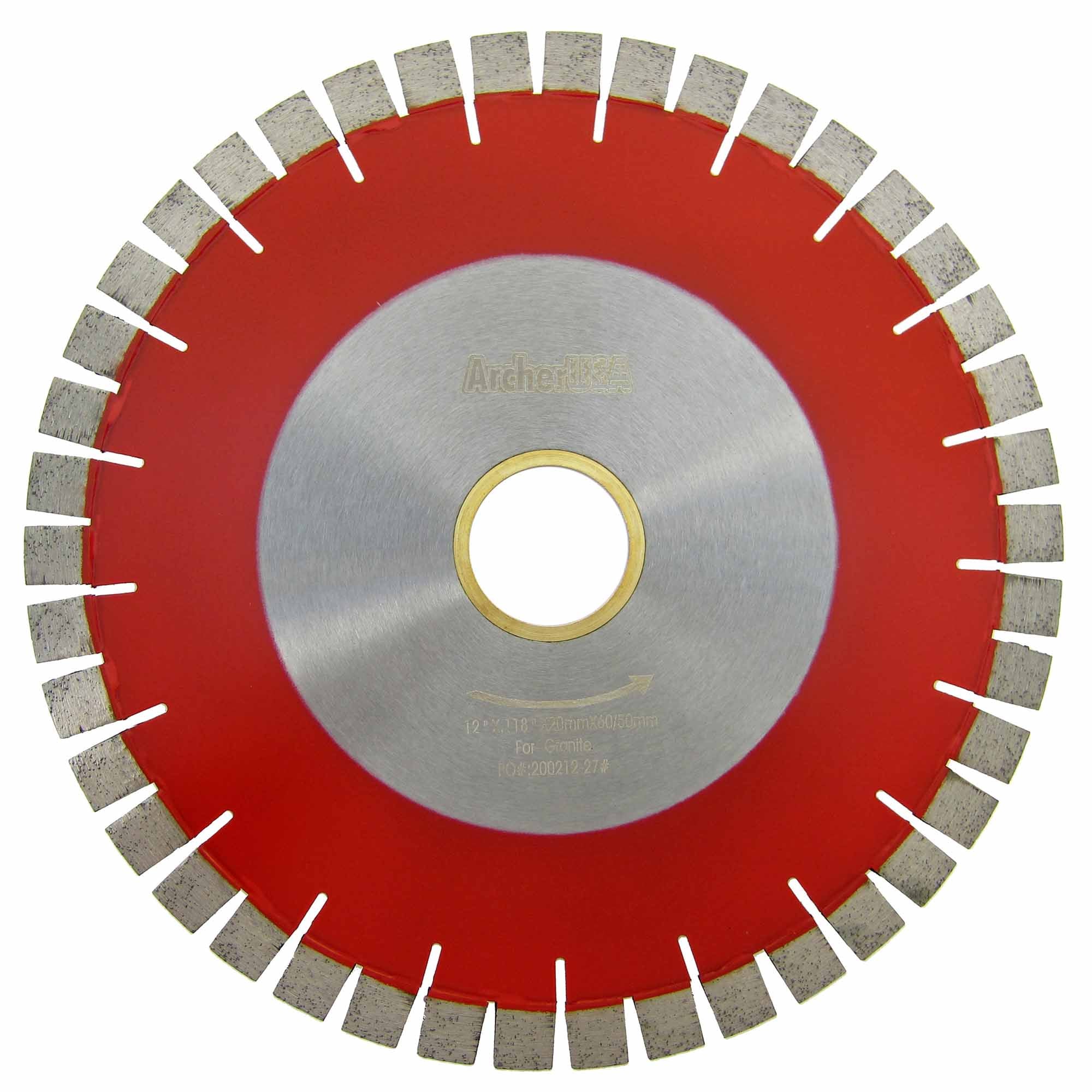 Archer USA 24 in. Bridge Saw Blade for Granite Cutting