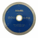 J-Slot Continuous Diamond Blades for Tile Cutting (7 Sizes)