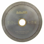 Continuous Rim Diamond Blades for Tile Cutting (6 Sizes)