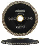 Turbo Contour Diamond Blades for Curved Cutting (4 Sizes)
