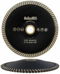 Turbo Contour Diamond Blades for Curved Cutting (4 Sizes)