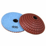 Archer PRO Convex Diamond Polishing Pads 4 inch for Stone and Concrete 400 Grit