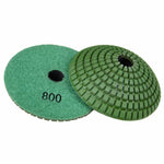 Archer PRO Convex Diamond Polishing Pads 4 inch for Stone and Concrete 800 Grit