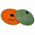 Archer PRO Convex Diamond Polishing Pads 4 inch for Stone and Concrete 1500 Grit