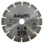 Turbo Diamond Saw Blade 7 inch for Fast Concrete Cutting | Archer USA PRO