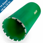 Diamond Core Drill Bits with V-Tip for Concrete Drilling