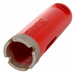 Dry Diamond Core Bits with Side Strips for Stone Drilling (10 Sizes)