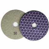 Dry Diamond Polish Pads 4 in. for Stone Polishing (8 Grits)