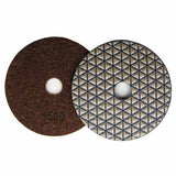 Dry Diamond Polish Pads 4 in. for Stone Polishing (8 Grits)