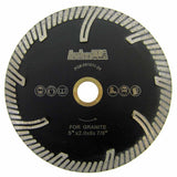 Turbo Blades with Protection Teeth for Stone Cutting (5 Sizes)