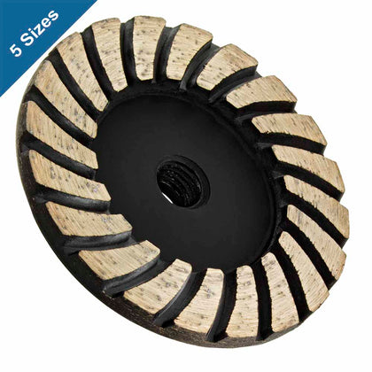 Turbo Diamond Grinding Wheels for Concrete and Stone