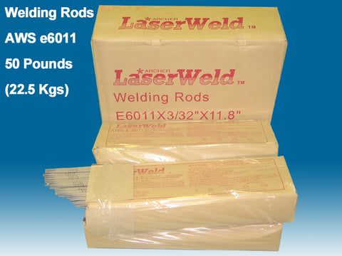 Welding Rods e6011 1/8", 50 lb box. Welding Electrodes