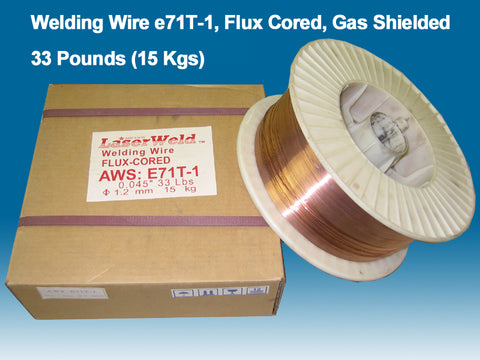 Welding Wire E71T-1 0.045" (1.2 mm), 33 lb Spool