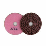 Wet Diamond Polish Pads 3 in. for Marble and Granite Polishing (8 Grits)
