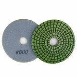 Wet Diamond Polish Pads 4 in. for Marble and Granite Polishing (8 Grits)
