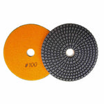 Wet Diamond Polish Pads 5 in. for Granite and Marble Polishing (8 Grits)