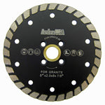 Wide Turbo Diamond Blades for Masonry Cutting (8 Sizes)