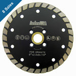 Wide Turbo Diamond Blades for Masonry Cutting